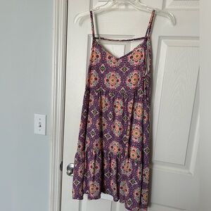2/$20 low back printed sundress size medium tj maxx